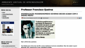 What Franciscoqueiroz.com.br website looked like in 2017 (7 years ago)