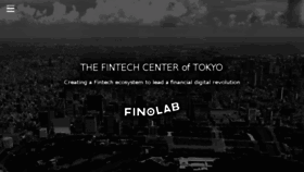 What Finolab.tokyo website looked like in 2017 (6 years ago)