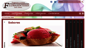 What Florasintesis.com.ec website looked like in 2017 (8 years ago)