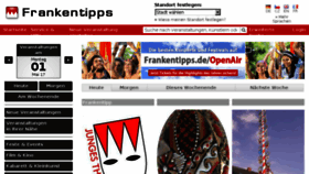 What Frankentipps.de website looked like in 2017 (7 years ago)