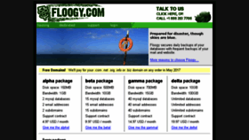 What Floogy.com website looked like in 2017 (7 years ago)
