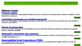What Formacionsinbarreras.com website looked like in 2017 (7 years ago)