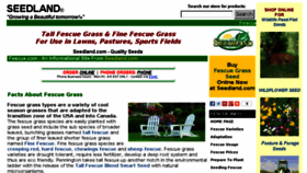 What Fescue.com website looked like in 2017 (6 years ago)