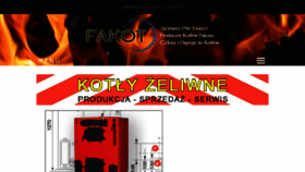 What Fakot.pl website looked like in 2017 (7 years ago)