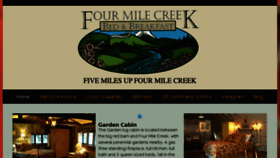 What Fourmilecreek.com website looked like in 2017 (6 years ago)