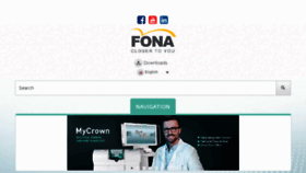 What Fonadental.com website looked like in 2017 (7 years ago)