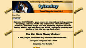 What Fyitoday.com website looked like in 2017 (6 years ago)