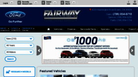 What Fairwayfordaugusta.com website looked like in 2017 (7 years ago)