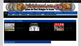 What Fullyinformed.com website looked like in 2017 (7 years ago)