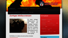What Feuerwehr-gross-umstadt.de website looked like in 2017 (7 years ago)