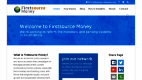 What Firstsourcemoney.org website looked like in 2017 (7 years ago)