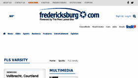 What Flsvarsity.com website looked like in 2017 (7 years ago)