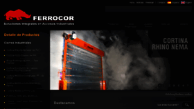 What Ferrocor.cl website looked like in 2017 (7 years ago)