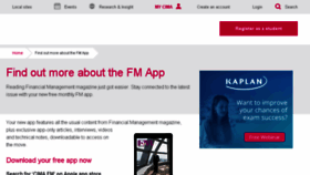 What Fm-magazine.com website looked like in 2017 (7 years ago)