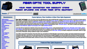 What Fiberoptictoolsupply.com website looked like in 2017 (6 years ago)