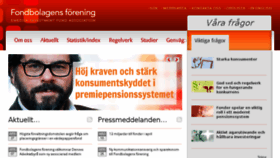 What Fondbolagen.se website looked like in 2017 (6 years ago)