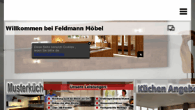 What Feldmann-moebel.de website looked like in 2017 (6 years ago)