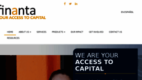 What Finanta.org website looked like in 2017 (6 years ago)