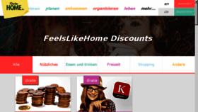 What Feelslikehome.at website looked like in 2017 (6 years ago)