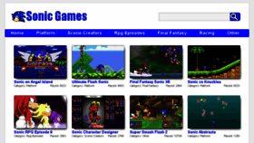 What Fastsonicgames.com website looked like in 2017 (6 years ago)