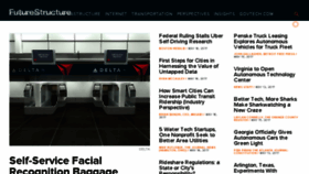 What Futurestructure.com website looked like in 2017 (8 years ago)