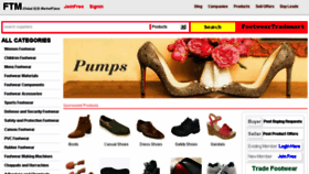 What Footweartrademart.com website looked like in 2017 (6 years ago)