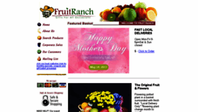 What Fruitranch.com website looked like in 2017 (6 years ago)