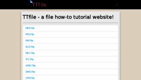What Filetype007.com website looked like in 2017 (6 years ago)