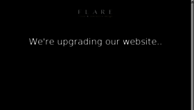 What Flarestudio.com website looked like in 2017 (6 years ago)