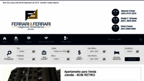 What Ferrariferrari.com.br website looked like in 2017 (6 years ago)