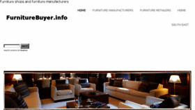 What Furniturebuyer.info website looked like in 2017 (6 years ago)