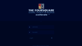 What Foursquareportal.com website looked like in 2017 (6 years ago)