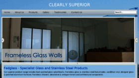 What Fedglass.co.za website looked like in 2017 (7 years ago)