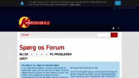 What Forum.komputer.dk website looked like in 2017 (7 years ago)