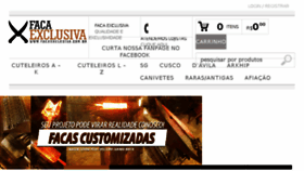 What Facaexclusiva.com.br website looked like in 2017 (7 years ago)