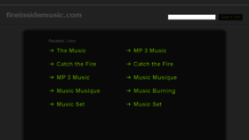 What Fireinsidemusic.com website looked like in 2017 (7 years ago)