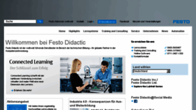 What Festo-didactic.de website looked like in 2017 (6 years ago)