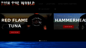 What Fishtheworld.us website looked like in 2017 (6 years ago)