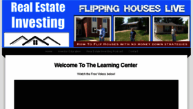 What Flippinghouseslive.com website looked like in 2017 (6 years ago)