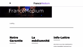 What Francomedium.com website looked like in 2017 (6 years ago)