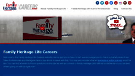 What Fhlcareers.com website looked like in 2017 (7 years ago)