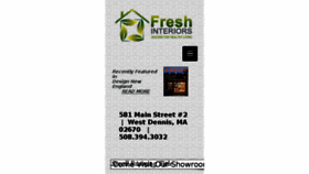 What Freshinteriorsinc.com website looked like in 2017 (6 years ago)