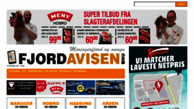 What Fjordavisen.nu website looked like in 2017 (6 years ago)