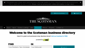 What Findit.scotsman.com website looked like in 2017 (7 years ago)
