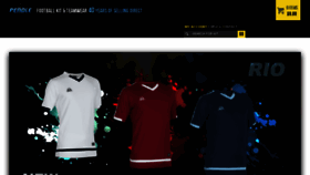What Footballkit.co.uk website looked like in 2017 (6 years ago)