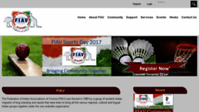 What Fiav.org.au website looked like in 2017 (6 years ago)