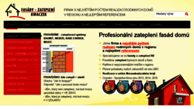 What Fasady-zatepleni.cz website looked like in 2017 (7 years ago)