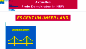 What Fdp-nrw.de website looked like in 2017 (6 years ago)