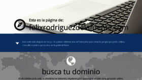 What Felixrodriguezdelafuente.com website looked like in 2017 (6 years ago)