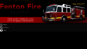 What Fentonfire.com website looked like in 2017 (6 years ago)